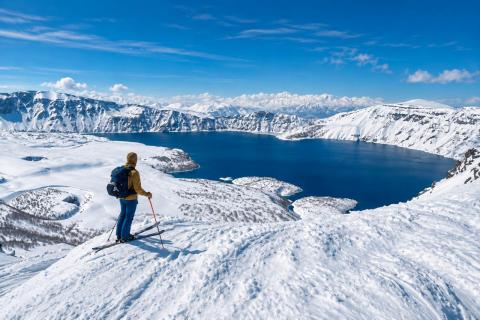 Skitouring Mount Nemrut